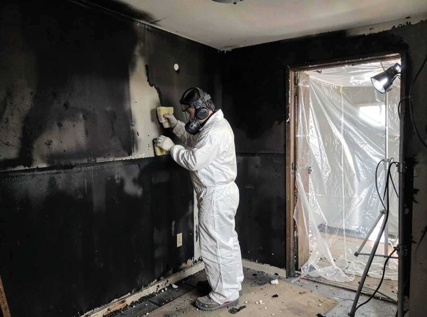 Fire Damage Restoration company in Glenville, WV